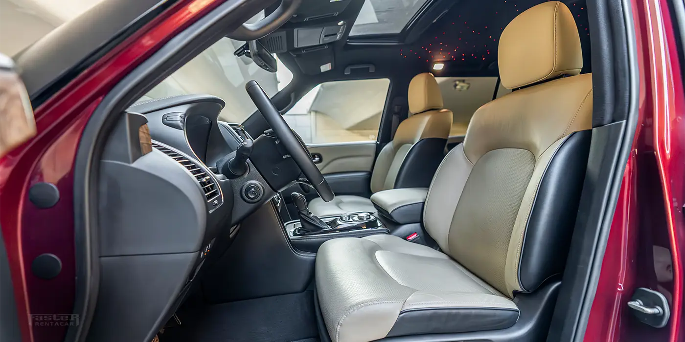 Infiniti-Qx80 Interior Front Seats